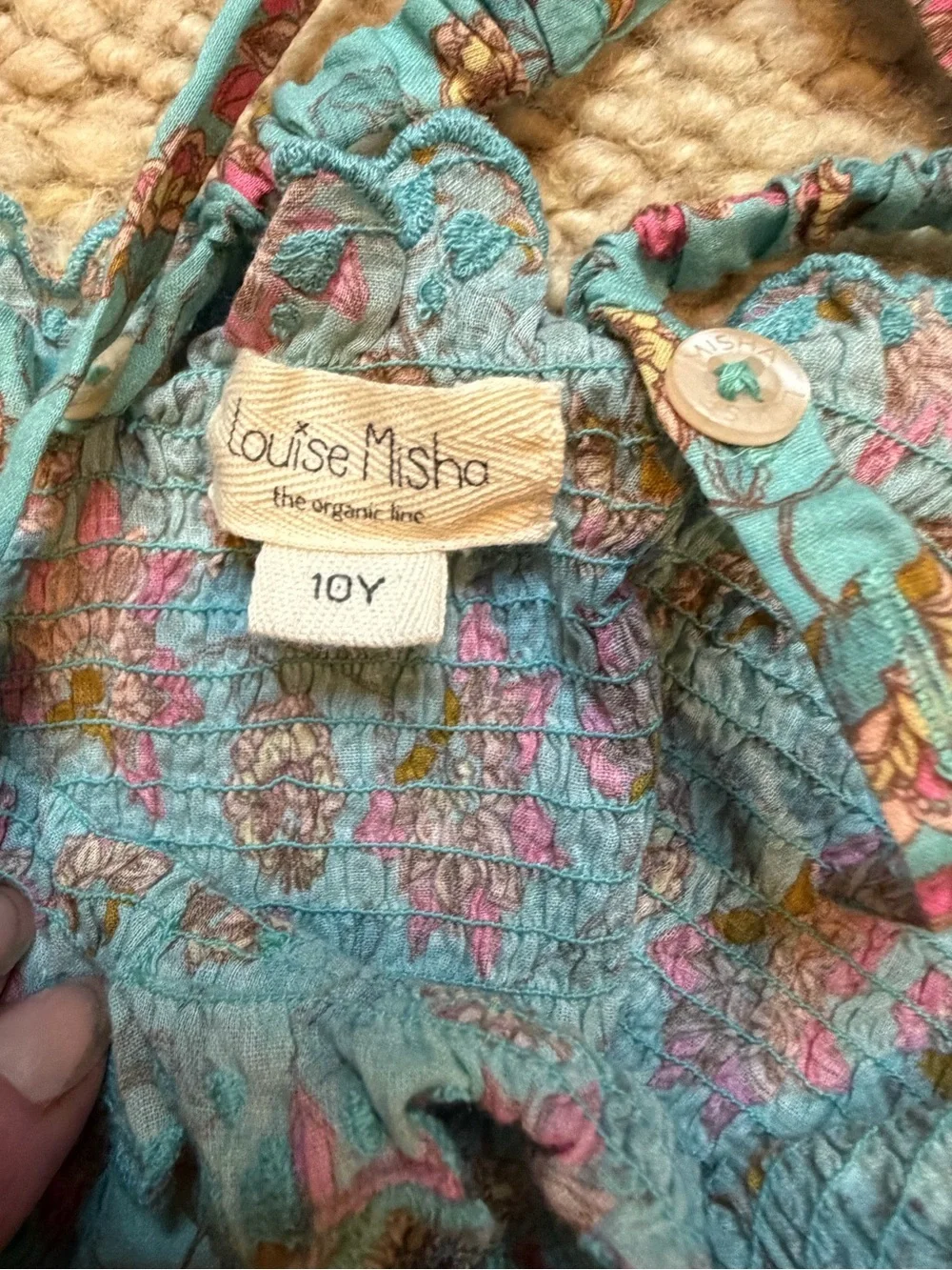 LOUISE MISHA- Girls Summer Set Size 10         The Organic Line EUC